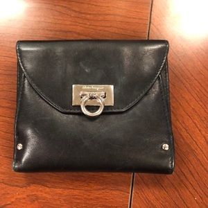 Salvatore Ferragamo Gancino Bar French Wallet